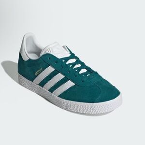Adidas Mystery Green Classic Gazelle Sneakers Womens 8.5